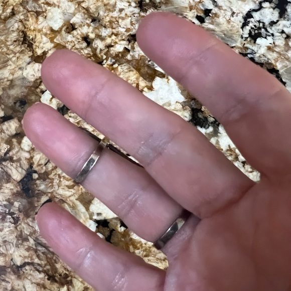 Bondage Ring Rhodium plated Silver tree phase size 6.5.Loree Rodkin Style - Picture 3 of 4